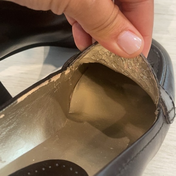 Vintage square toe chunky heel Nine - Picture 8 of 10